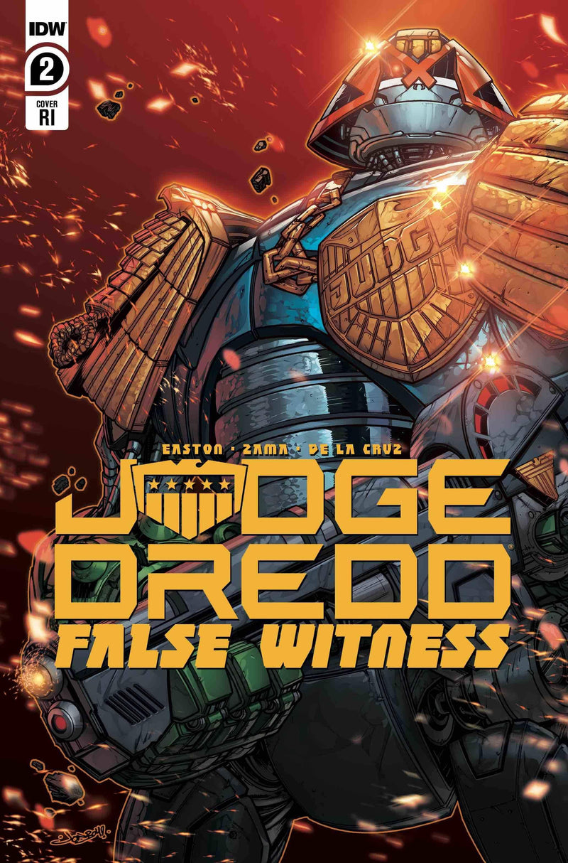 JUDGE DREDD FALSE WITNESS #2 10 COPY INCV MEYERS