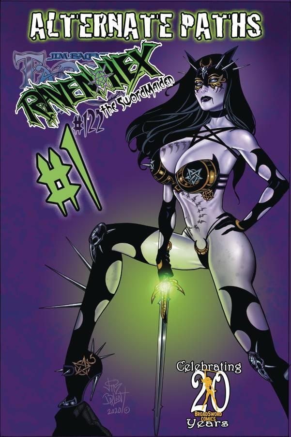 TAROT WITCH OF THE BLACK ROSE (2000) #122 ALT PATHS RAVEN SWORD