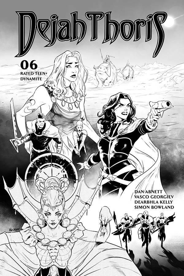 DEJAH THORIS VOL 3 #6 25 COPY GEORGIEV B&W INCV