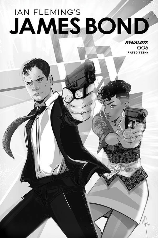 JAMES BOND VOL 3 #6 10 COPY RICHARDSON B&W INCV