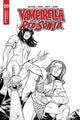 VAMPIRELLA RED SONJA  #9 10 COPY MOSS B&W INCV