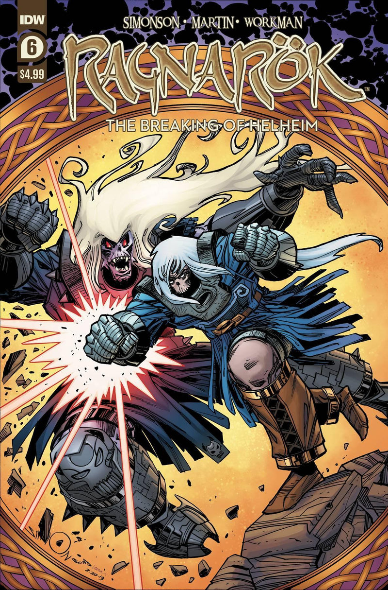 RAGNAROK BREAKING OF HELHEIM #6 CVR A SIMONSON