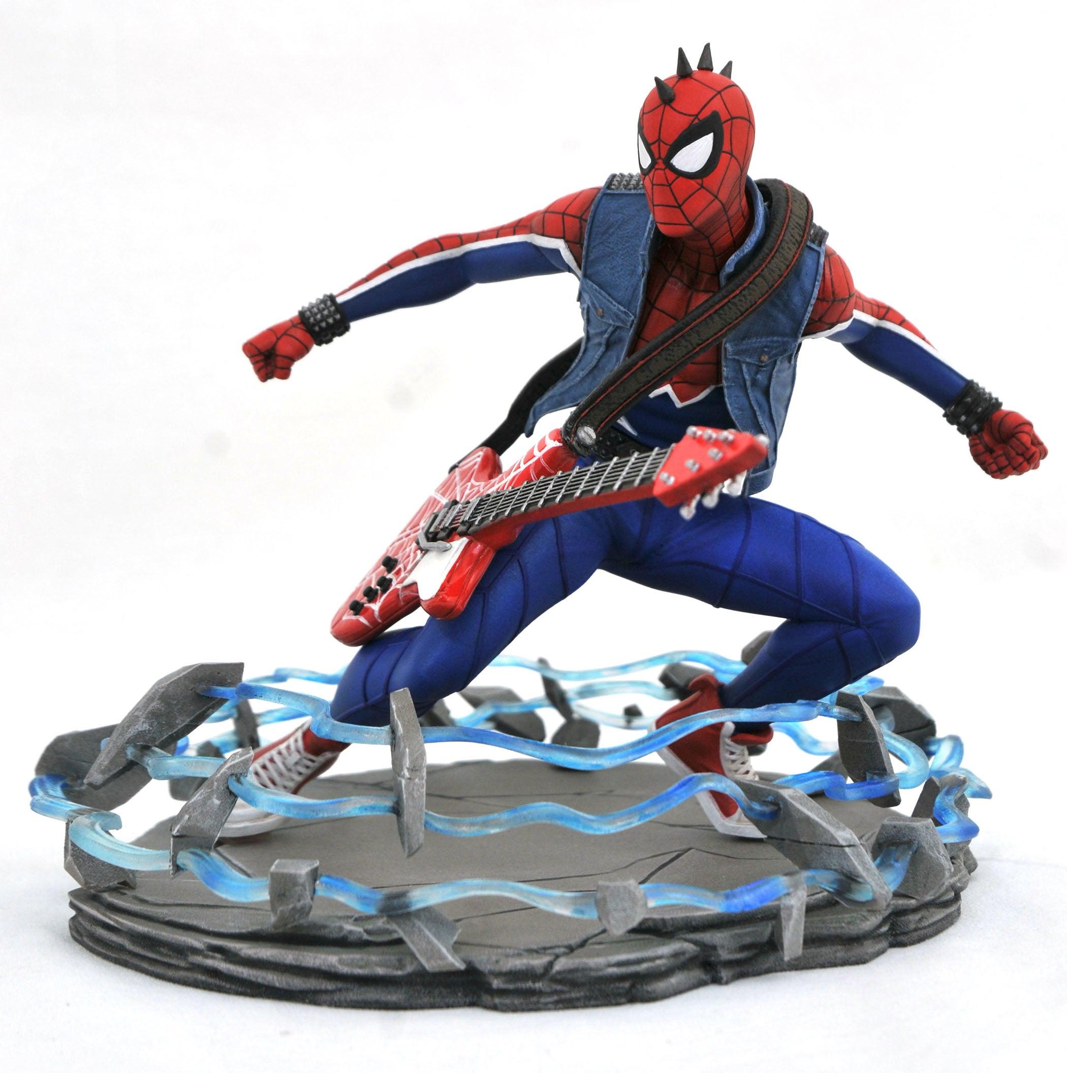 MARVEL GALLERY PS4 SPIDER-PUNK PVC STATUE - Kings Comics