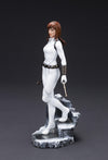 MARVEL UNIVERSE BLACK WIDOW WHITE COSTUME PX ARTFX PREMIER