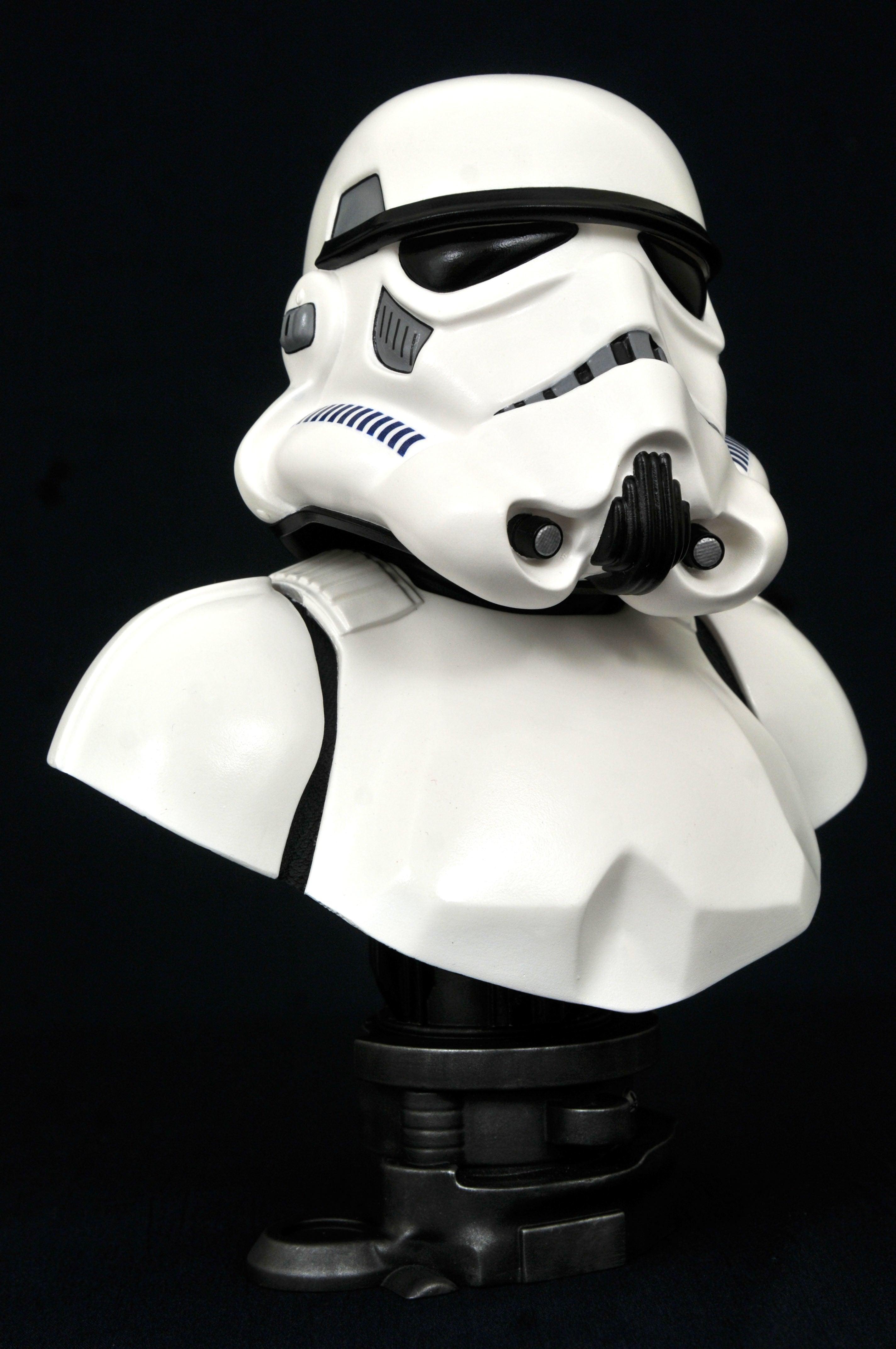 SW LEGENDS IN 3D A NEW HOPE STORMTROOPER 1/2 SCALE BUST - Kings Comics