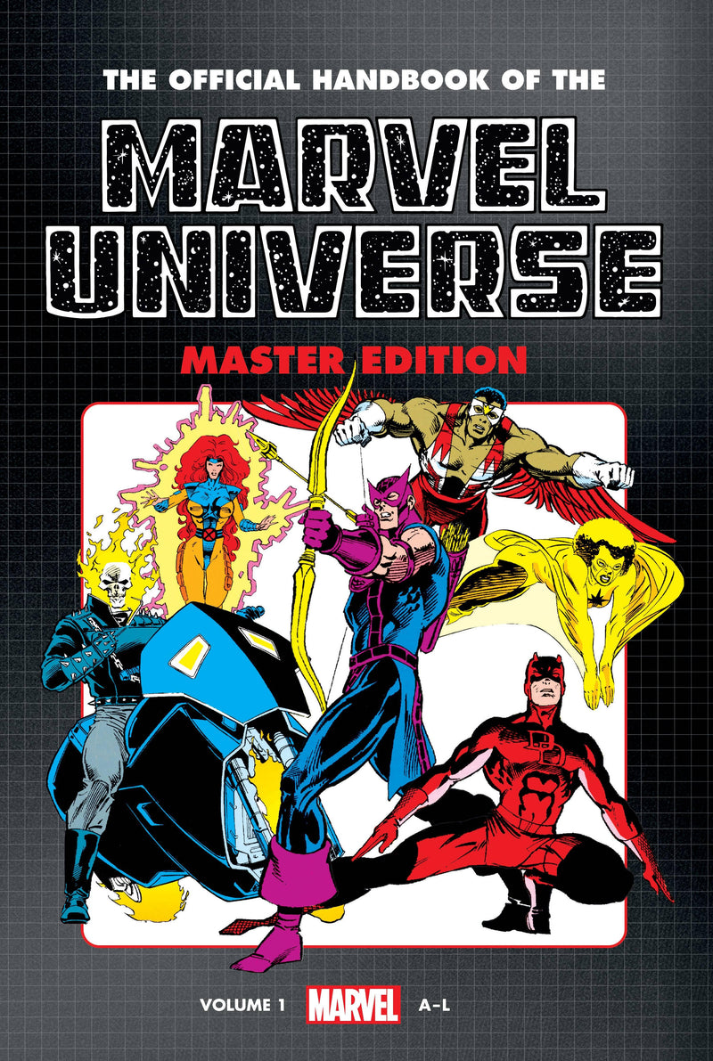 OFFICIAL HANDBOOK OF THE MARVEL UNIVERSE MASTER ED OMNIBUS HC VOL 01
