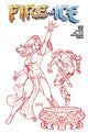 FIRE AND ICE (2023) #2 CVR I 25 COPY INCV LINSNER FIERY RED LINE ART