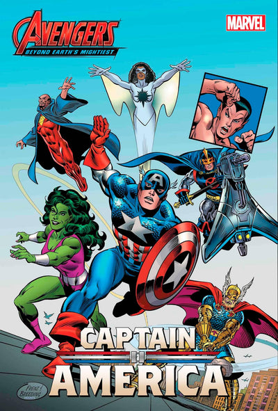 CAPTAIN AMERICA VOL 10 (2023) #3 RON FRENZ AVENGERS 60TH VAR