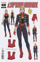 CAPTAIN MARVEL VOL 10 (2023) #2 10 COPY INCV JEN BARTEL DESIGN VAR