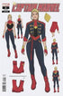 CAPTAIN MARVEL VOL 10 (2023) #2 10 COPY INCV JEN BARTEL DESIGN VAR - Kings Comics