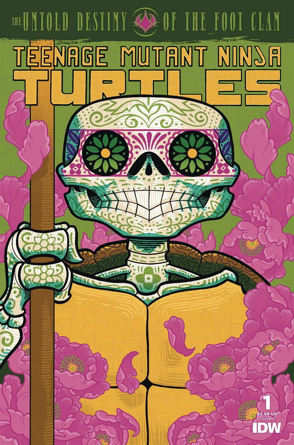 TMNT UNTOLD DESTINY OF THE FOOT CLAN (2024) #1 CVR C DIA DE LOS MUERTOS - Kings Comics