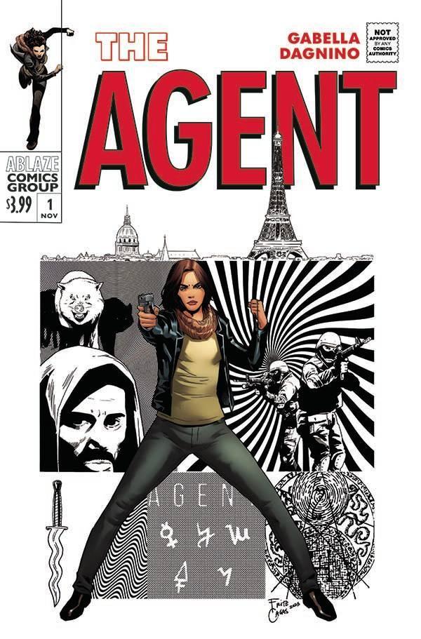 THE AGENT (2023) #1 CVR D FRITZ CASAS SHIELD HOMAGE