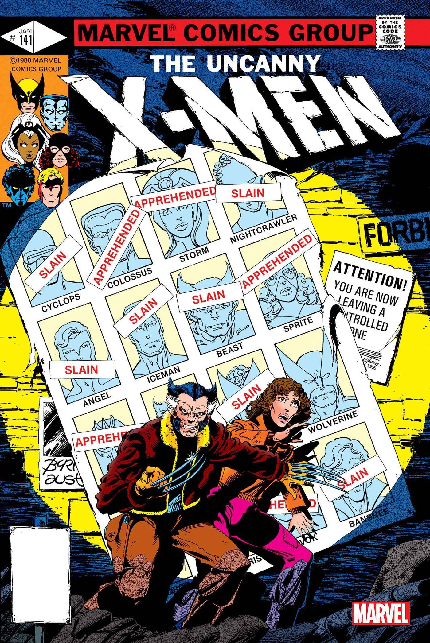 X-MEN (1963) #141 FACSIMILE EDITION (2023) FOIL VAR - Kings Comics