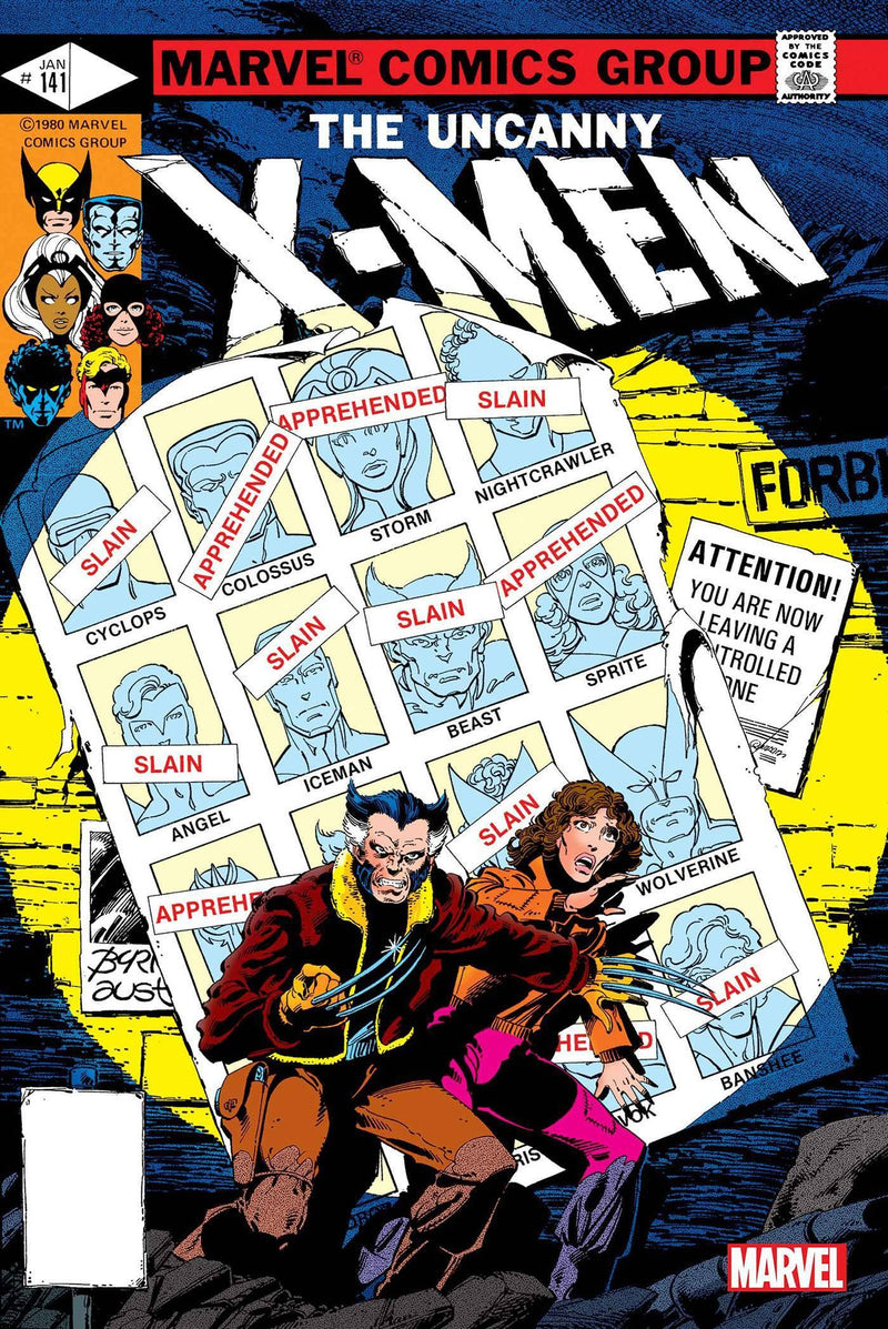 X-MEN (1963) #141 FACSIMILE EDITION (2023) FOIL VAR