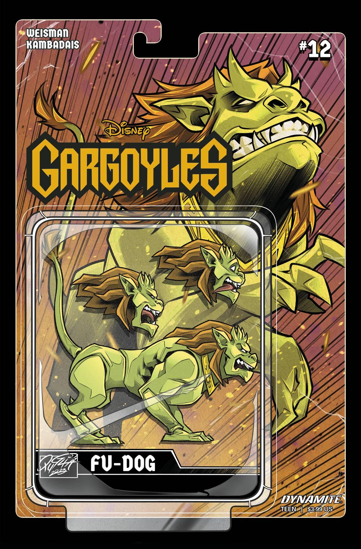 GARGOYLES VOL 3 (2022) #12 CVR F ACTION FIGURE - Kings Comics