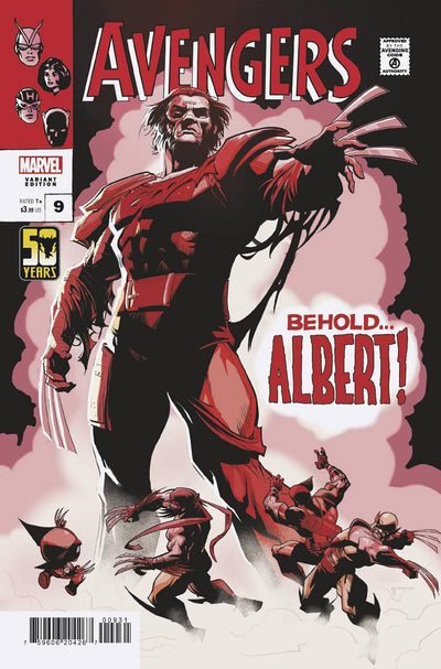 AVENGERS (2023) #9 PETE WOODS WOLVERINE WOLVERINE WOLVERINE VAR