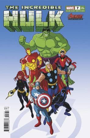 INCREDIBLE HULK VOL 5 (2023) #7 TIM LEVINS AVENGERS 60TH VAR