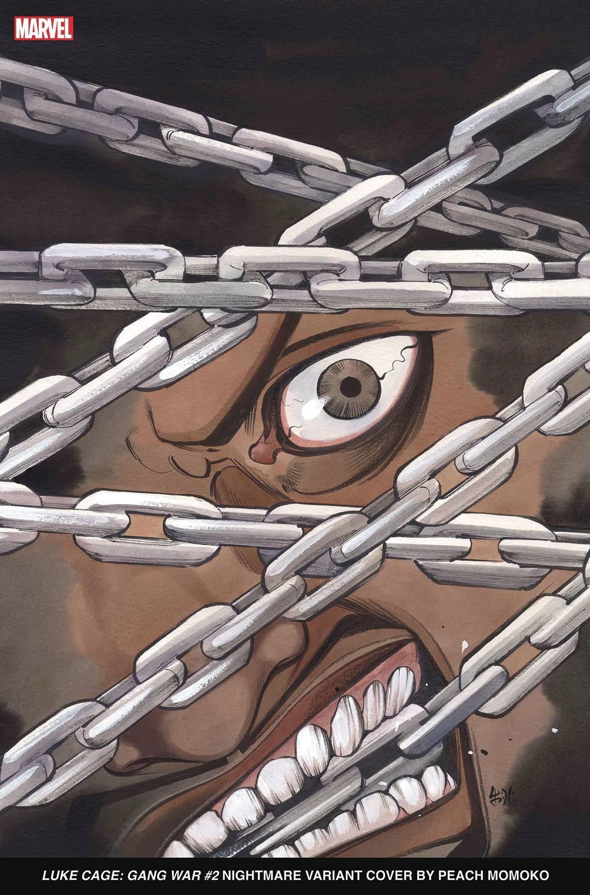 LUKE CAGE GANG WAR (2023) #2 PEACH MOMOKO NIGHTMARE VAR - Kings Comics