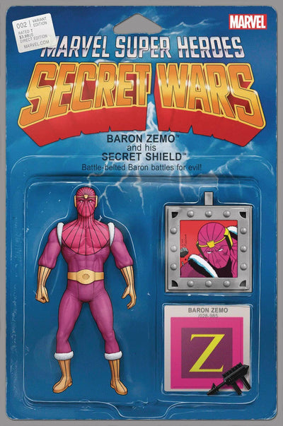 MARVEL SUPER HEROES SECRET WARS BATTLEWORLD (2023) #2 CHRISTOPHER ACTION FIGURE VAR