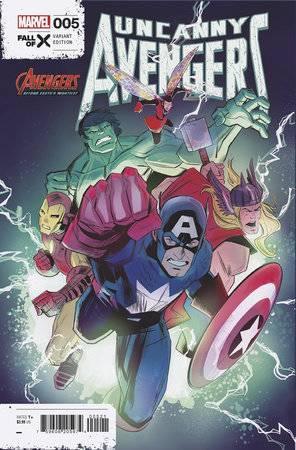 UNCANNY AVENGERS VOL 4 (2023) #5 NIK VIRELLA AVENGERS 60TH VAR - Kings Comics