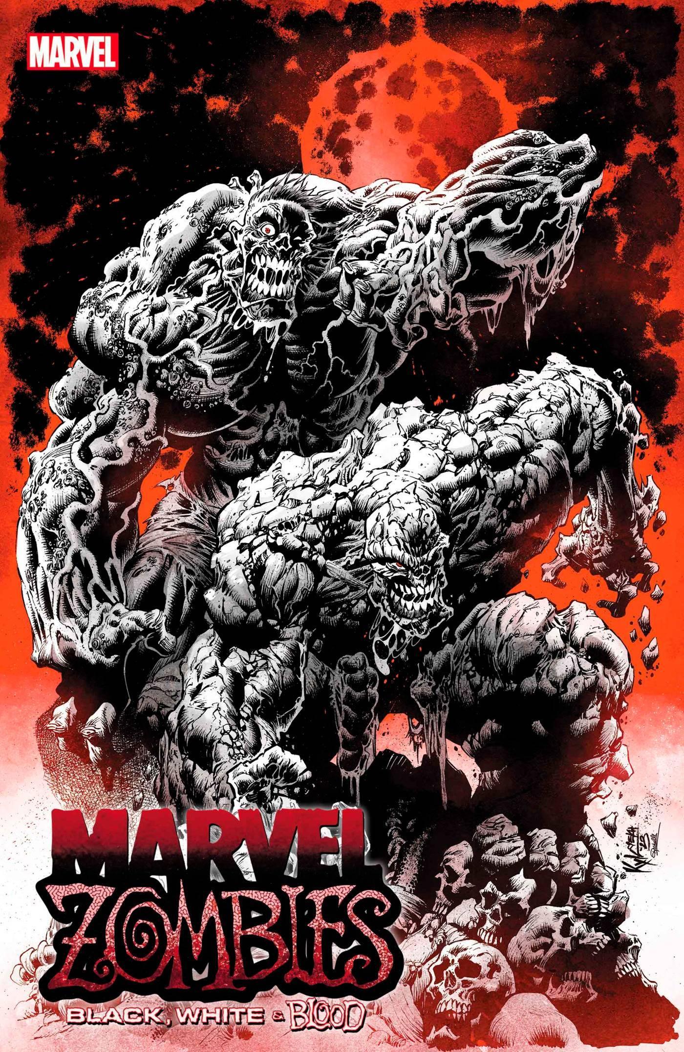 MARVEL ZOMBIES BLACK WHITE BLOOD (2023) #4 - Kings Comics