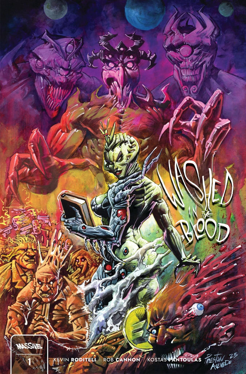 WASHED IN BLOOD (2024) #1 CVR E ASEVEDO
