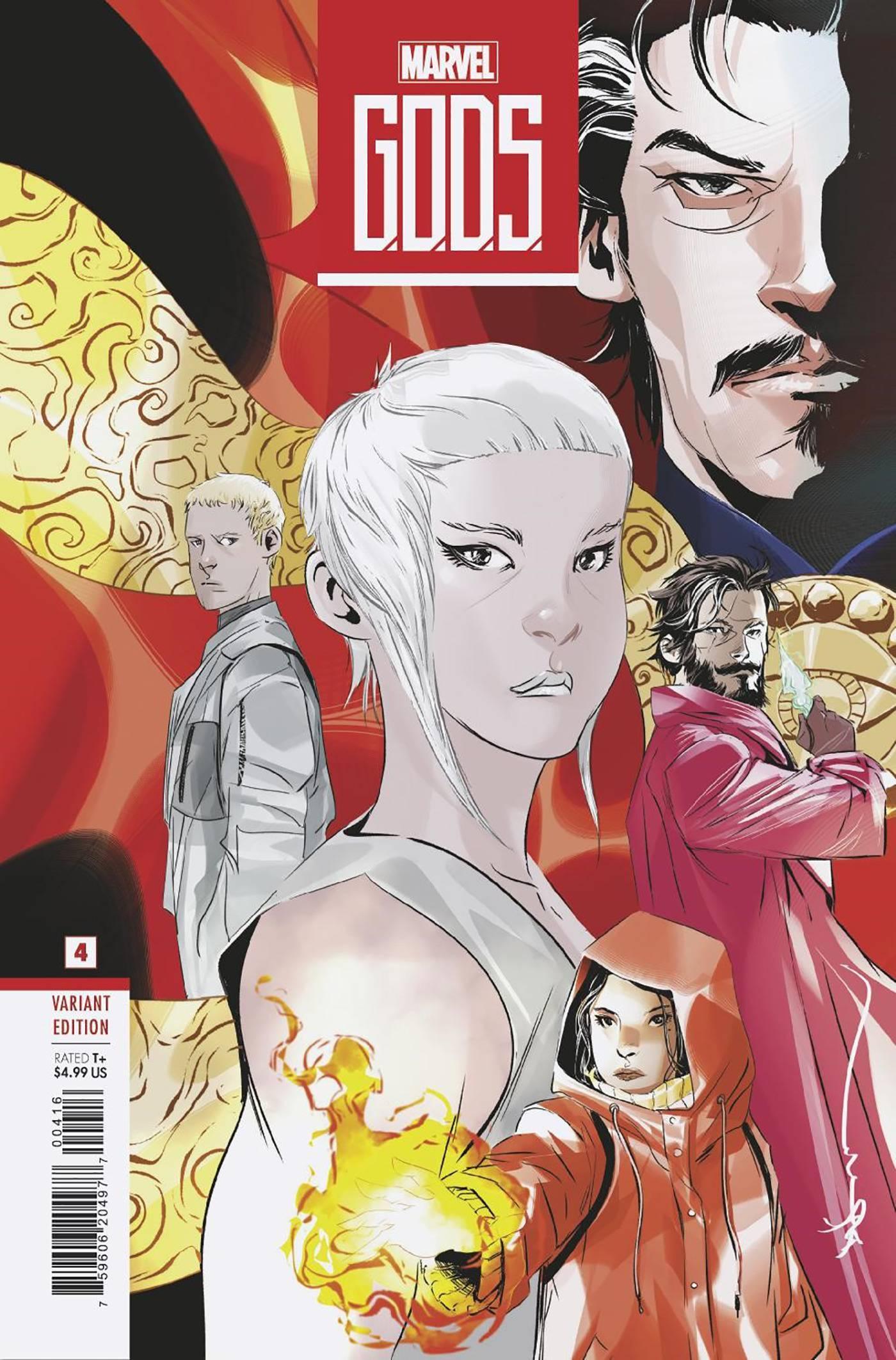 GODS (2023) #4 25 COPY INCV DUSTIN NGUYEN VAR - Kings Comics