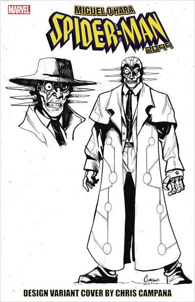 MIGUEL OHARA SPIDER-MAN 2099 (2024) #4 10 COPY INCV CAMPANA DESIGN