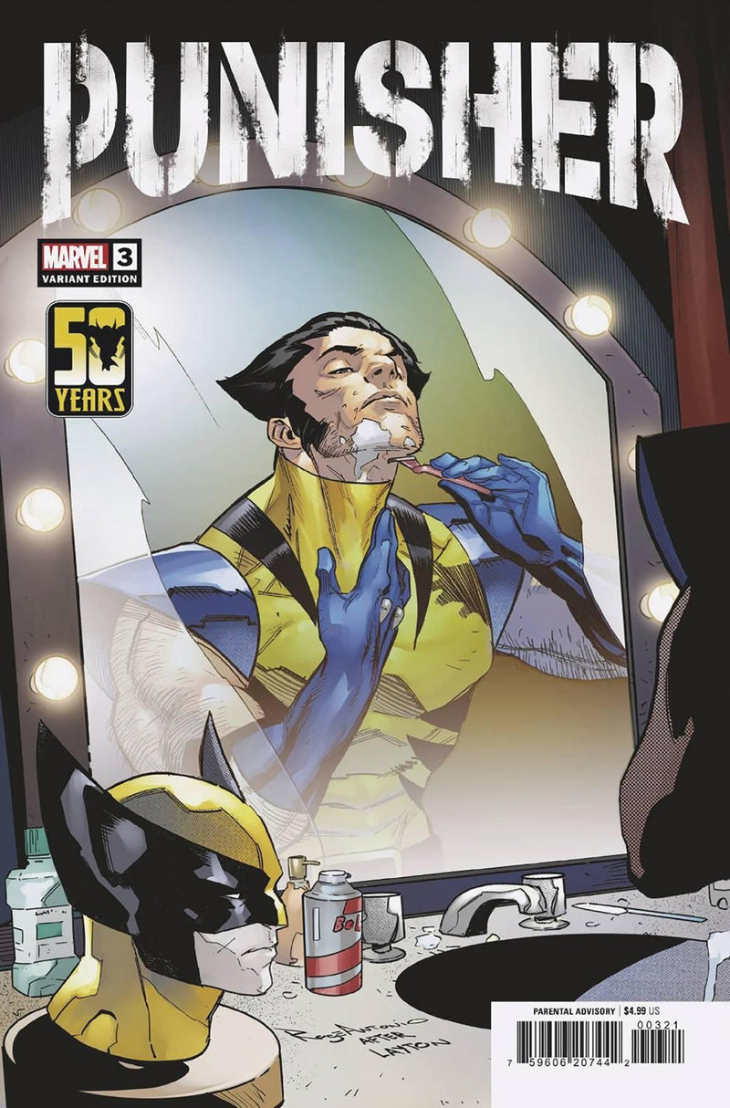 PUNISHER (2023) #3 ROGE ANTONIO WOLVERINE WOLVERINE WOLVERINE VAR