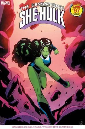SENSATIONAL SHE-HULK VOL 2 (2023) #5 MATTEO LOLLI MARVEL 97 VAR