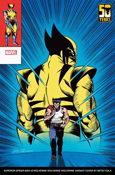 SUPERIOR SPIDER-MAN VOL 3 (2023) #3 COLA WOLVERINE WOLVERINE WOLVERINE VAR