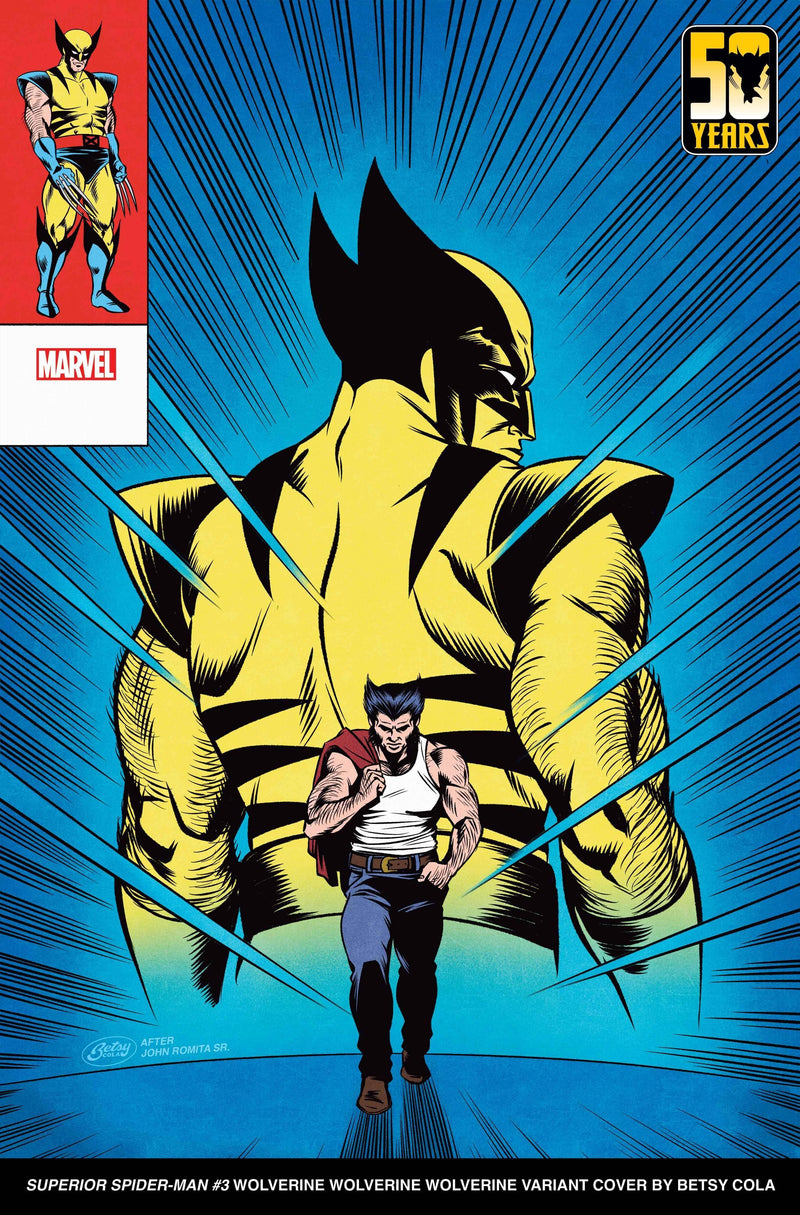 SUPERIOR SPIDER-MAN VOL 3 (2023) #3 COLA WOLVERINE WOLVERINE WOLVERINE VAR