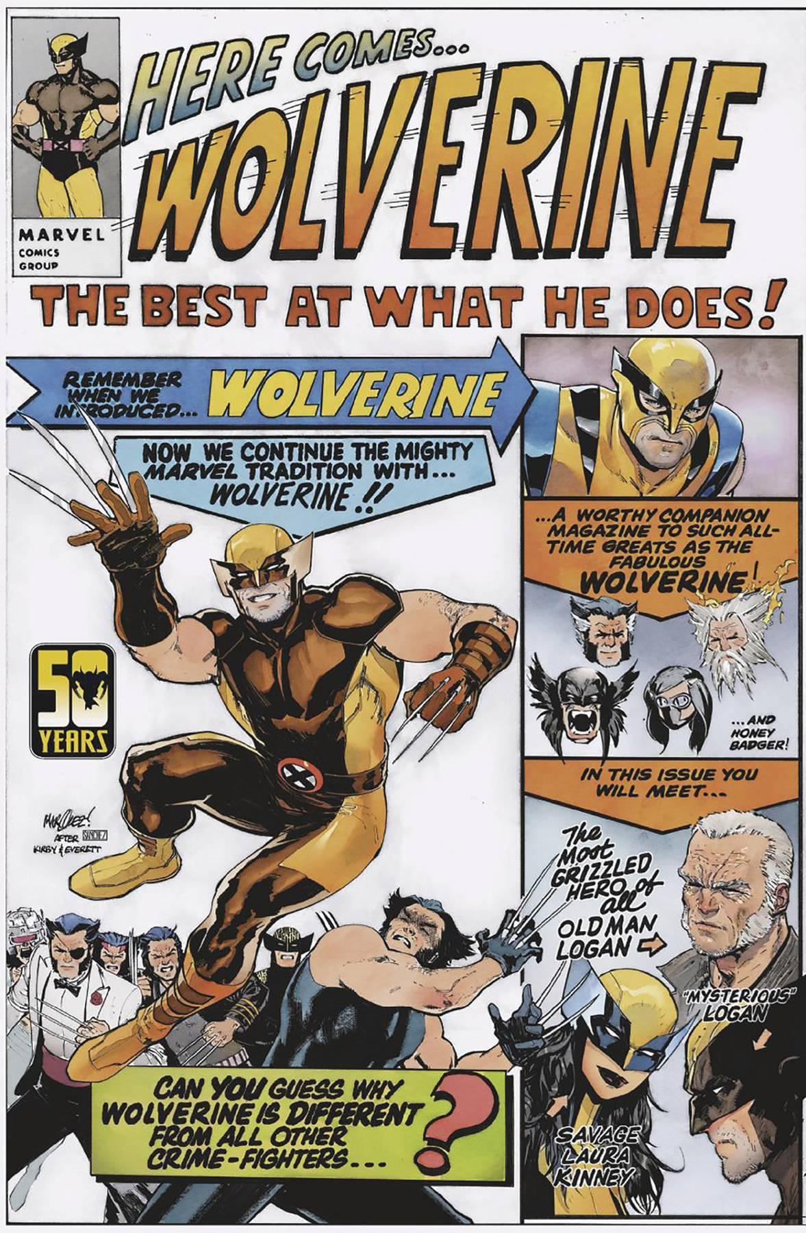 DAREDEVIL VOL 8 (2023) #5 MARQUEZ WOLVERINE WOLVERINE WOLVERINE VAR - Kings Comics