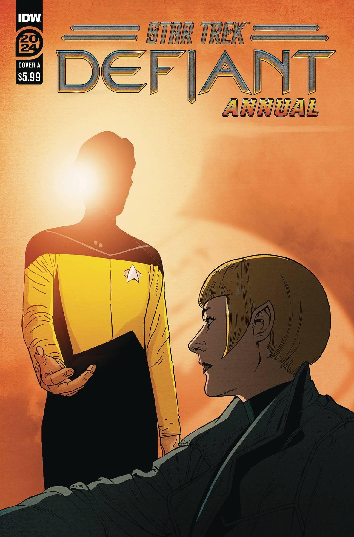 STAR TREK DEFIANT ANNUAL (2024) #1 CVR A ROSANAS - Kings Comics