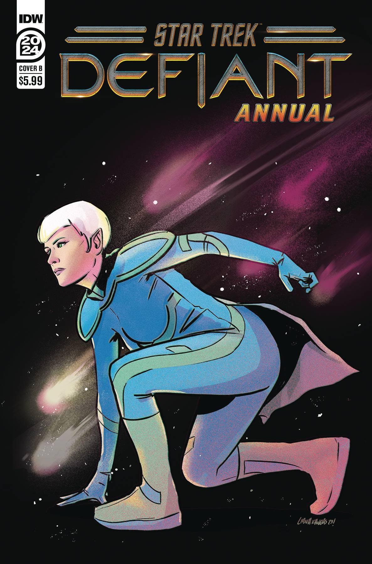 STAR TREK DEFIANT ANNUAL (2024) #1 CVR B KANGAS - Kings Comics