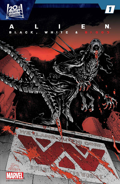 ALIEN BLACK WHITE BLOOD (2024) #1
