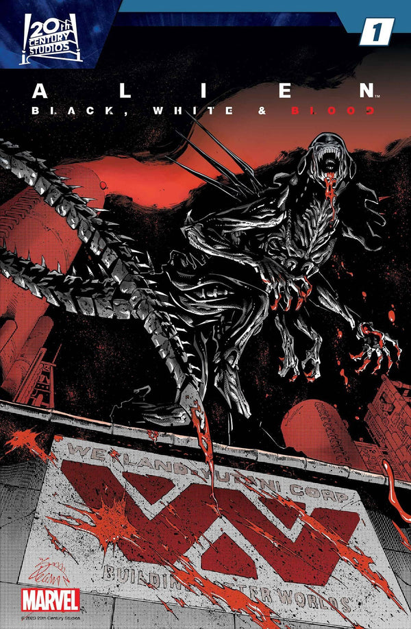 ALIEN BLACK WHITE BLOOD (2024) #1