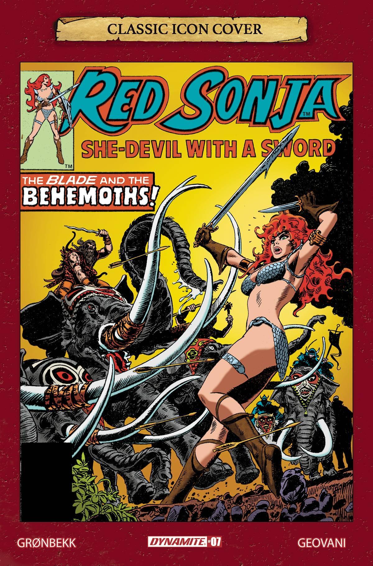 RED SONJA VOL 10 (2023) #7 CVR G 10 COPY INCV THORNE ICON - Kings Comics