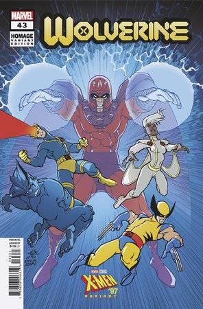 WOLVERINE VOL 6 (2020) #43 OLIVIER VATINE X-MEN 97 HOMAGE VAR - Kings Comics