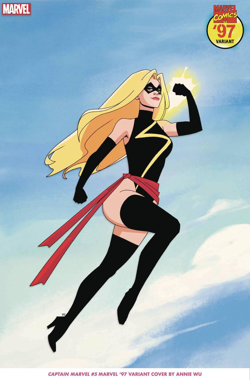 CAPTAIN MARVEL VOL 10 (2023) #5 ANNIE WU MARVEL 97 VAR