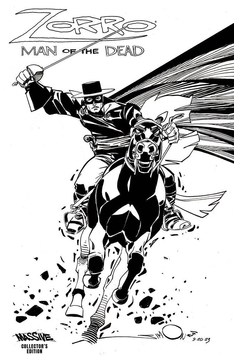 ZORRO MAN OF THE DEAD (2024) #2 CVR F SIMONSON BACKER UNLOCKABLE VAR - Kings Comics