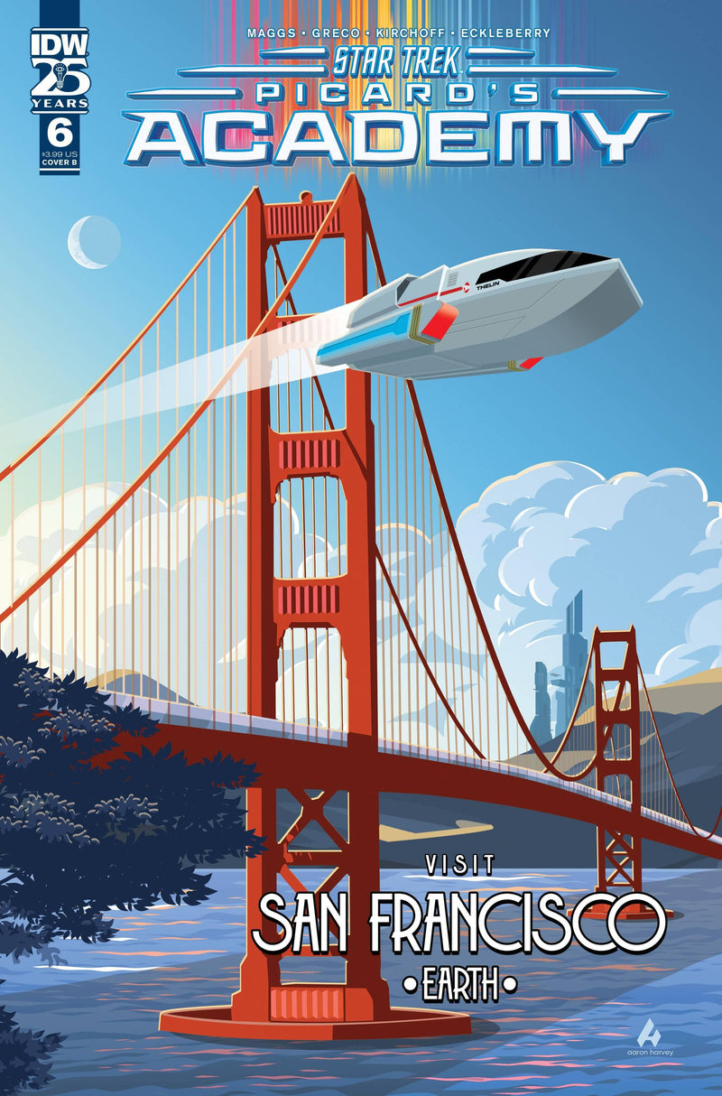STAR TREK PICARDS ACADEMY (2023) #6 CVR B HARVEY