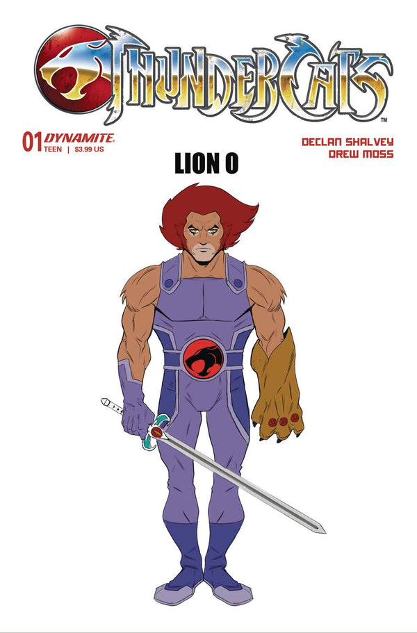 THUNDERCATS (2024) #1 CVR P 10 COPY INCV MOSS LION O DESIGN ORIGINAL