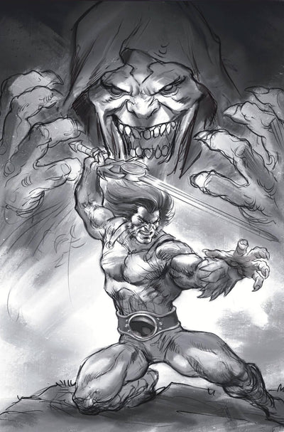 THUNDERCATS (2024) #1 CVR U 25 COPY INCV PARRILLO LINE ART VIRGIN