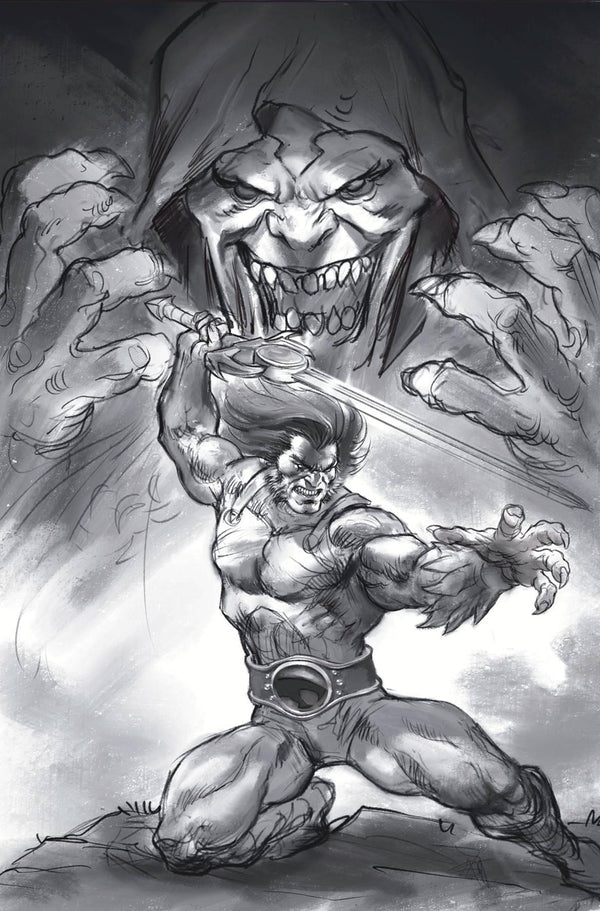 THUNDERCATS (2024) #1 CVR U 25 COPY INCV PARRILLO LINE ART VIRGIN