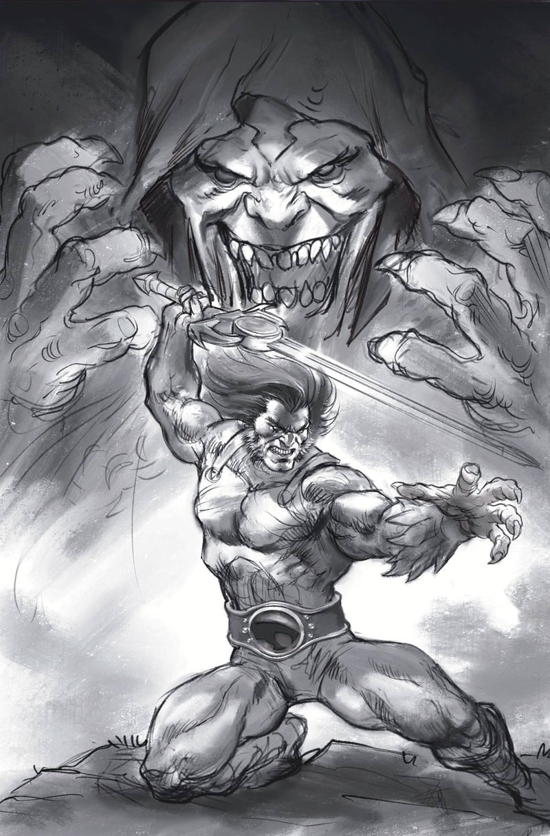 THUNDERCATS (2024) #1 CVR U 25 COPY INCV PARRILLO LINE ART VIRGIN