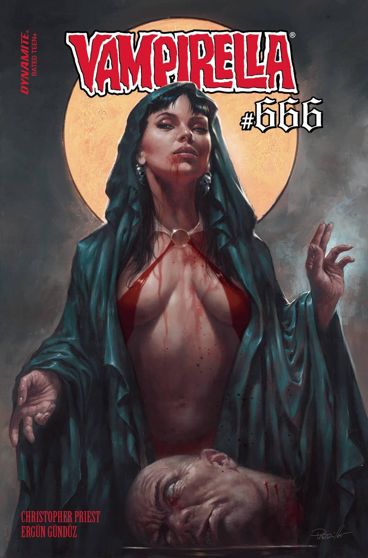 VAMPIRELLA VOL 8 (2019) #666 CVR E PARILLO FOIL VAR - Kings Comics