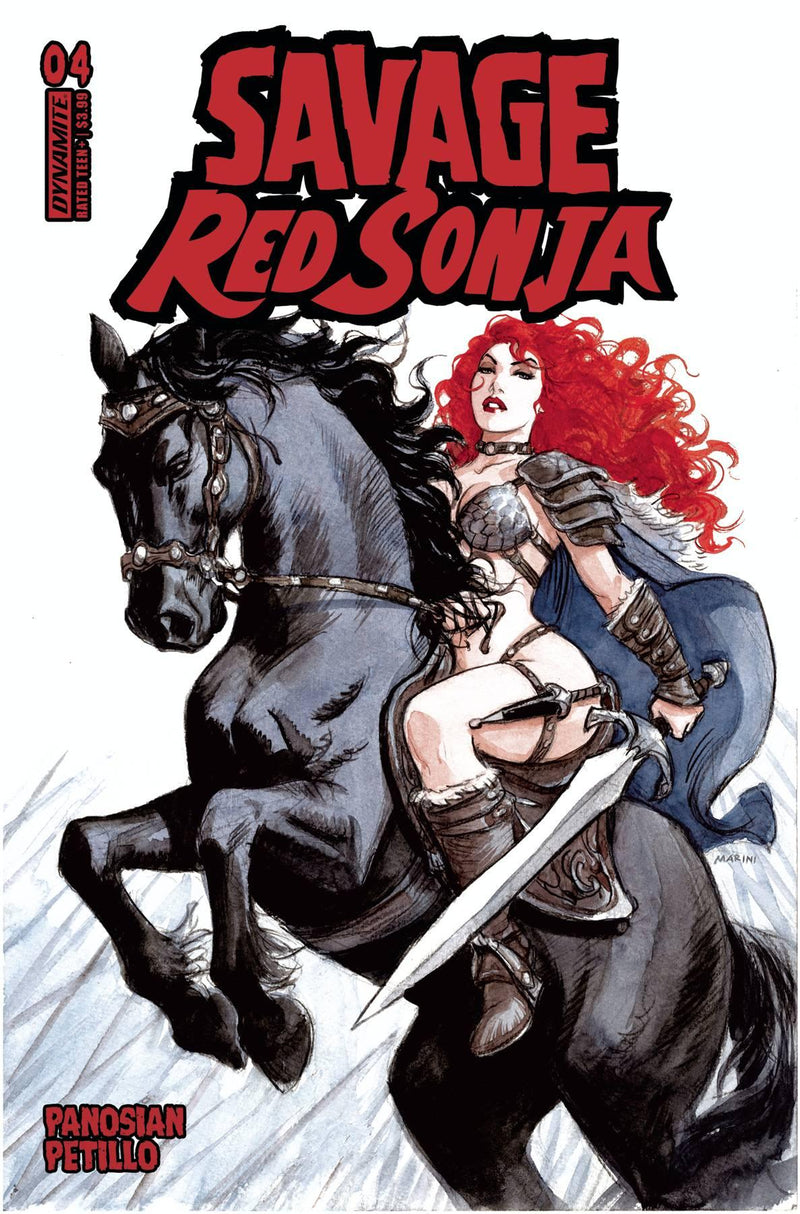 SAVAGE RED SONJA (2023) #4 CVR C MARINI