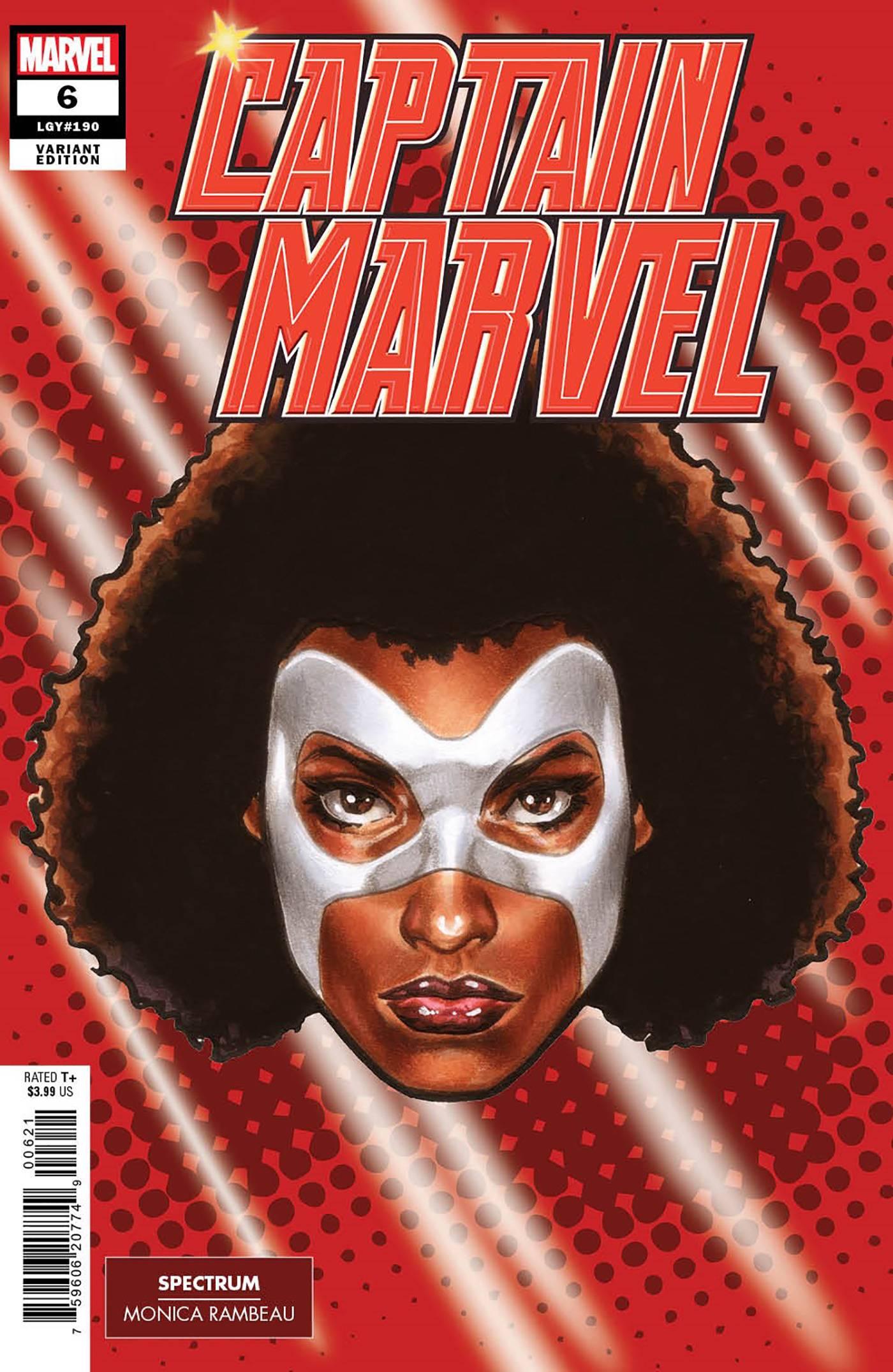 CAPTAIN MARVEL VOL 10 (2023) #6 MARK BROOKS HEADSHOT VAR - Kings Comics