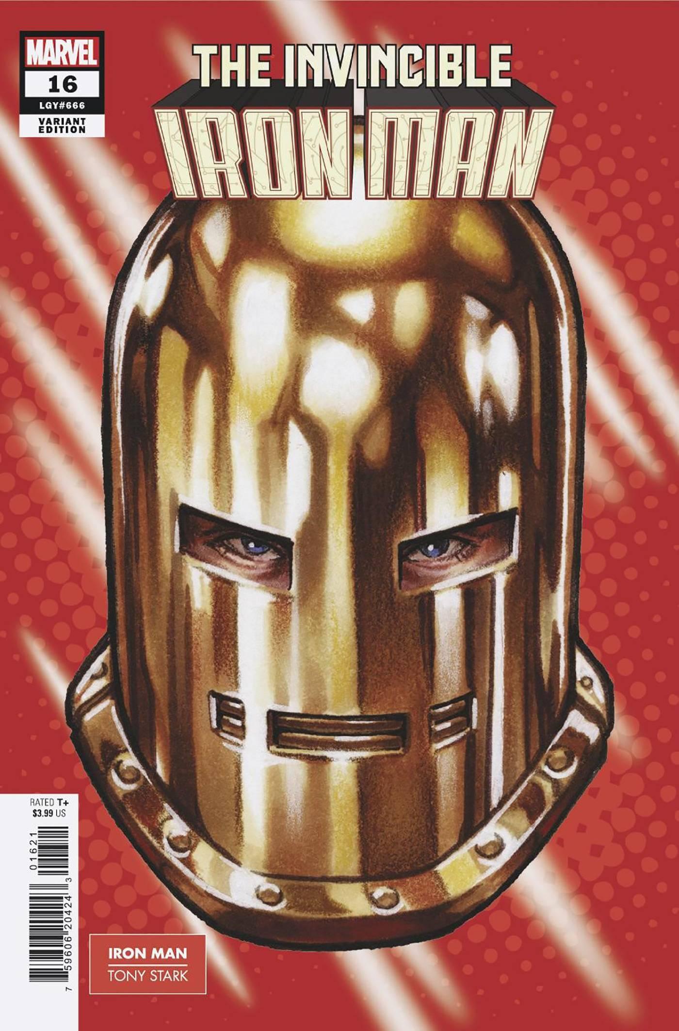 INVINCIBLE IRON MAN VOL 4 (2022) #16 MARK BROOKS HEADSHOT VAR - Kings Comics